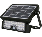 Proyector de led solar 5w 4000k negro