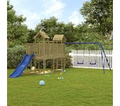Maison exclusive - parque infantil de exterior madera de pino impregnada