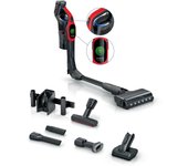 Bosch bcs1041pet aspiradora de pie y escoba eléctrica aspiradora escoba batería secar hepa sin bolsa 0,4 l 23,5 w negro, rojo 4 ah