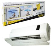 Deflector aire acondicionado 79x25x5 cm. acondicionador de plexiglás transparente