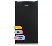 Frigorífico bajo encimera negro 80 l | universalblue