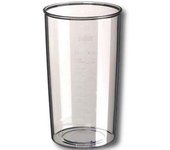 Recipiente para picadora transparente alta 500 ml sola (sin tapa)