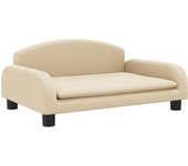 Sofá para niños | sofá de salón | sofá de descanso de tela crema 70x45x30 cm cfw238927