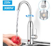 Grifo eléctrico con calentador de agua instantaneo 220 v agua caliente grifo de cocina