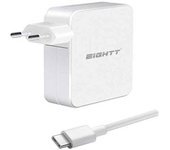 Cargador portatil eightt universal type c 5-20v-3,25a max 65w