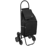5five - carro de la compra de 6 ruedas nomade metal negro
