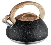 Klaus berg flauto a acqua caldaia 2.7l bollitori a kb nero, 7282
