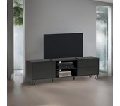 Mueble para tv antracita 182x40x55 cm