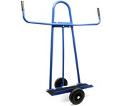 Carro porta paneles hasta 300kg con 2 ruedas de goma maciza para el transporte de objetos grandes