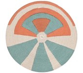Origen home decor plato decoracion pared cuadros | cuadro multicolor redondo - 28x28x1cm