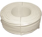 Manguera blanca rollo 100mtr. 2x1,5mm²