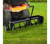Vidaxl aireador de césped para cortacésped ride-on 102 cm