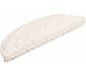 Alfombrilla escalera 30 uds | alfombras de escalera | tapetes de escalera. blanco 56x17x3 cm cfw885996