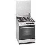 Cocina de gas meireles g540w 55 cm acero