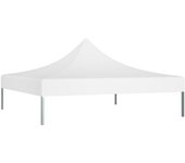 Techo de carpa para celebraciones blanco 2x2 m 270 g/m2
