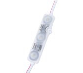 Iluminashop cadena de 20 modulos de 3 led smd samsung 220v ac 2w blanco frio 6000k
