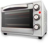 Horno eléctrico multifunción de sobremesa de 23l - hr-23silver - 1600w - gris