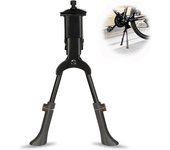 Caballete doble para bicicleta - altura regulable de 61 a 71 cm - carga máxima: 30 kg - para bicicletas de ciudad, de montaña y de trekking