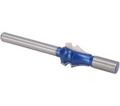 Broca enrutadora para madera con vástago r2 de 1/4 de pulgada, fabricada en aleación de acero de tungsteno y de alta dureza para proyectos de ca