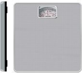 Salter-bilancia meccanica 433 svdr da bagno, compatta, colore: argento
