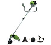 Desbrozadora 43cc 2 tiempos itools cuchilla 255mm cabezal automático + chaleco + frasco medidor