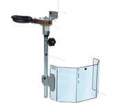 Protector para taladro radial