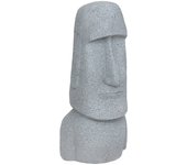 Atmosphera - estatua de exterior moai gris h82cm