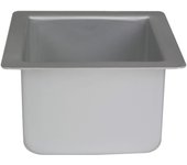 Pme sqr064 teglia professionale, alluminio, argento, 15 x 15 cm