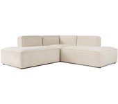 Sofá esquinero more m(m4-m2-m3) crema