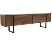 Mueble de tv con 2 puertas abatibles l180 cm - serenity