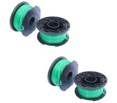 Paquete de 4 bobinas de repuesto para cortadora de hilo black decker sf-080 weed eater multicolor
