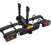 Go biker tagle e-veloq 2 portabicicletas para 2 bicicletas eléctricas y estándar - capacidad 60kg - antirrobo - plegable - basculante