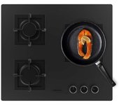Cecotec placa de gas bolero squad g 3800s eternal nano glass