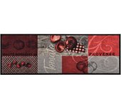 Alfombra de cocina lavable tomatoes 60x300 cm