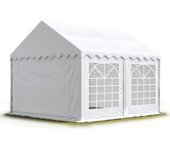 3x4 m carpa para fiestas, pvc 700, blanco