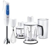 Batidora de mano braun mq3045wh 700 w azul/blanco