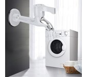 Grifo de agua fría simple con galvanoplastia de cobre g1/2in para lavadora para uso doméstico (cuerpo de cobre largo especial y boca de cobre 49213)