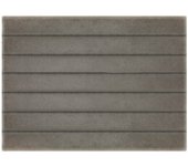 Cabecero de cama africa tapizado terciopelo - marrón - cama de 105