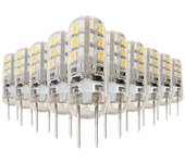 Bombilla led g4 2w 12v smd2835 24led 360° - pack de 10 / blanco neutro 4000k - 5500k - silumen