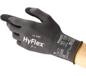 Ansell hyflex 11-840 guanti da lavoro professionali, rivestimento in nitrile resistente all'abrasione, protezione professionale per usi industriali e