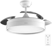 Cecotec ventilador de techo energysilence aero 4200 invisible white