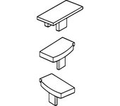 Cubiertas para perfiles verticales