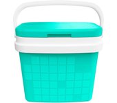 Com-fort house - nevera portátil 25 litros con asa rígida - porta alimentos para camping, playa, acampada