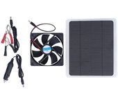 Ventilador solar desodorizante eficaz, ahorro de energía, portátil, usb, para casas de mascotas, invernaderos de rv