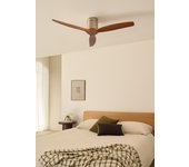 Windcalm dc - función verano/invierno - ventilador de techo 40w silencioso ø132 cm sin luz sin wifi