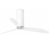 Ventilador de tubo m ventilador dc blanco mate/transparente