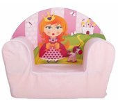Sillón infantil 44 x 34 x 53 cm rosa princesa (44 x 34 x 53 cm)