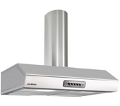Campana con chimenea maestrale inox 60 potente y estilosa