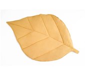 Alfombra hoja mostaza 160x96 cm