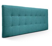 Cabecero zurich cabecero de cama tapizado para camas de 90 y 105 (115 x 57 cm) tela turquesa sueños zzz